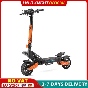 HALO KNIGHT T102 Scooter elettrici professionali Spedizione gratuita 52V 1200W 21Ah E Scooter 50KM / H E-Scooter Pieghevole Adulti Scooter 1