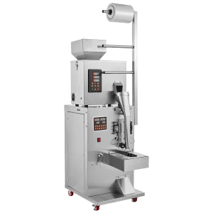 SucceBuy 1-100g Confezionatrice automatica per particelle Bustina in polvere Ponderazione Riempitrice Macchina imballatrice per semi di tè Fagioli Riso 1