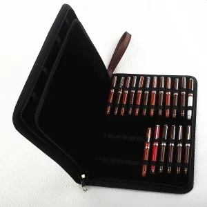 10 24 36 48 penne Custodia impermeabile in pelle PU Organizer di stoccaggio 1