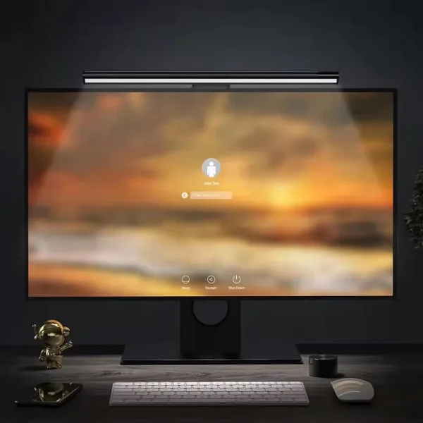 Youpin LYMAX Lampada da scrivania Barra per schermo Display Lampada a sospensione Protezione per gli occhi PC Monitor per computer Barra luminosa Telecomando senza fili 6