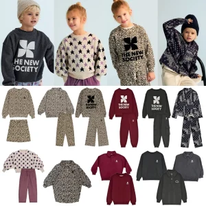 25 TNS Set di vestiti per bambini Ragazza Lettera Stampa Felpe con cappuccio Pantaloni Ragazzo Plus Peluche Polo Top Pantaloni Vestito Kid Dress Felpe Outfit 1