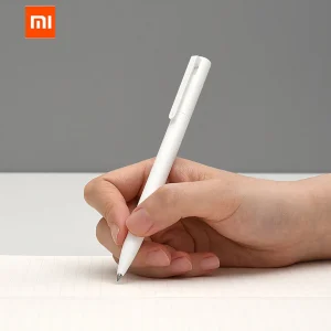 Penna gel originale Xiaomi Bianca Mijia 9,5 mm Penne a sfera per firma Svizzera Ricarica Forniture di cancelleria per ufficio scolastico giapponese 1