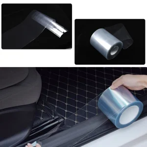 Pellicola protettiva per auto Anti-graffio Pelle Adesivo impermeabile per Passat B5 Maniglia Pad Auto Fumo Exaust Ppf Porta Bordo Pellicola per auto 1