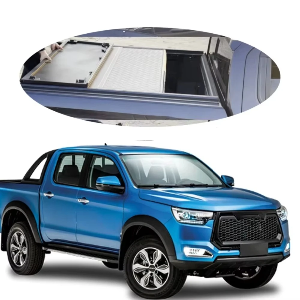 Accessori JAC T8 in lega di alluminio 4x4 fuoristrada Camper scorrevole su copertura rigida per camioncino triplo per JAC T8/T6/EVO CROSS 4 1