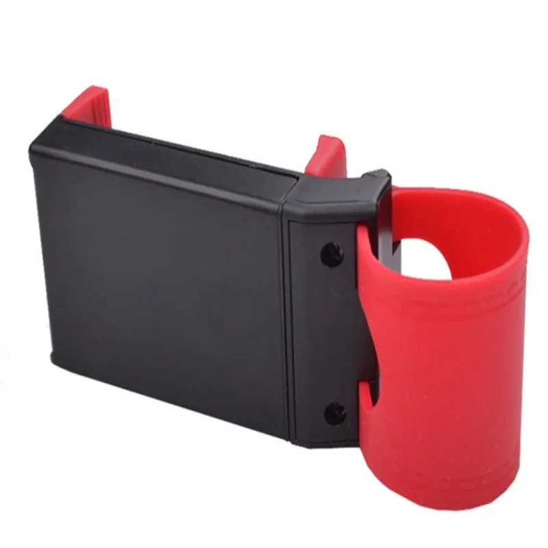 Staffa universale per auto Supporto per telefono per volante per auto Supporto per clip Supporto per telefono per auto con supporto per navigatore GPS con fibbia elastica 5