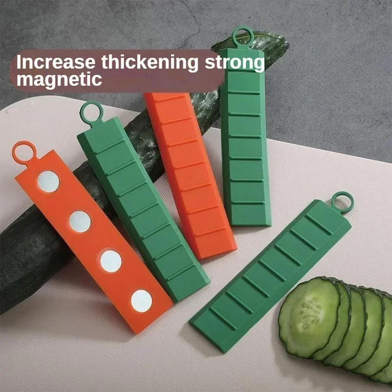 Tagliare le verdure coltello antiaderente dio cucina domestica Silicone magnetico taglio verdure cucina antiaderente strumenti creativi 3