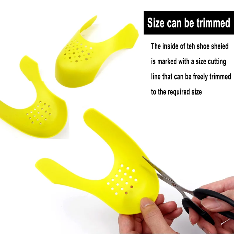 Protezione per scarpe Scudo Scarpe da ginnastica Accessori per scarpe Protezione antipiega per scarpe Supporto per puntale Protezione per scarpe Barella Scudo per la testa 5