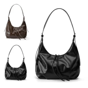 Borsa tote autunno inverno 2025 Borsa a tracolla avanzata retrò Borsa sotto le ascelle di grande capacità Borsa a tracolla versatile per pendolari giornalieri 1