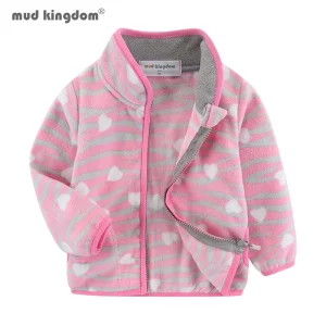 Mudkingdom Giacche per bambini Autunno Manica lunga Capispalla per bambini in pile Cartoon Car Dinosauro Cerniera Ragazzi Ragazze Cappotti Abbigliamento per bambini 1