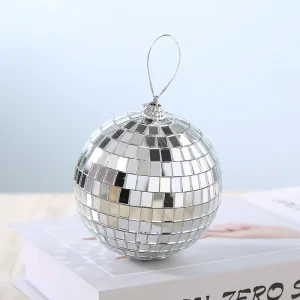 Specchio riflettente Palla Bar Disco Matrimonio Ins Decorazione torta Palla Palla di Natale Decorazione Puntelli Decorazione natalizia 1