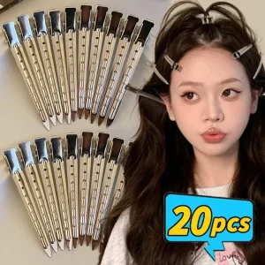 Clip per la cura dei capelli da donna Morsetti per sezionamento per parrucchiere in acciaio metallico Morsetti per taglio di capelli da barbiere Uso Strumenti per lo styling Radice dei capelli Forcina soffice 1
