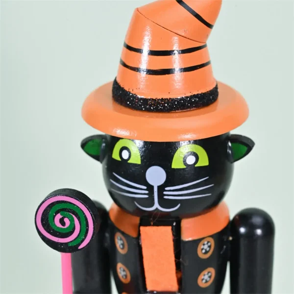 Schiaccianoci scheletro di Halloween Schiaccianoci scheletro zucca Figurina di Halloween Riempitivi per sacchetti Goody per decorazioni natalizie per la visualizzazione domestica 4