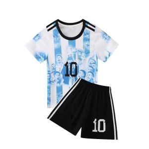 Set di abbigliamento per bambini per adulti divise da calcio boy girl size 10 Fans shirt abbigliamento da allenamento kit di giochi per uomini e bambini traspirante Lei 1