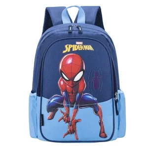Marvel Spiderman Borsa da scuola per bambini Anime Ragazzo Bambino 3-6 anni Simpatico cartone animato Moda Zaino creativo Zaini leggeri 1
