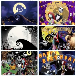 Capisco Nightmare Before Christmas sfondo a tema Halloween Pumpkin Jack Studio fotografico fotografia sfondo decorazione Shoot 1