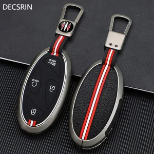 5 7 Bottoni In Lega di Zinco + Silicone Chiave Dell'automobile Della Copertura Della Cassa Per Hyundai Kona Ev Grandeur GN7 IONIQ 6 2023 2024 Chiave A Distanza proteggere Shell 1