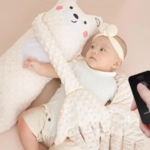 Modello per bambini per il sonno, cuscino succhietto per il bambino, telecomando, forma animale, decorazione per la scuola materna, prevenzione dei morbidi e lenisce 1
