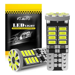 2/6/10/20pcs W5W T10 LED Canbus No Error 5W5 DC 12V 6000K 194 168 LED Car Interior Mappa Cupola luci Auto lampada di segnalazione lampadina bianca 1