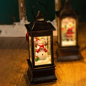 1PC Luce notturna Luce natalizia per interni Decorazione da tavolo Albero di Natale Decorazione decorativa per desktop di Babbo Natale No w 1