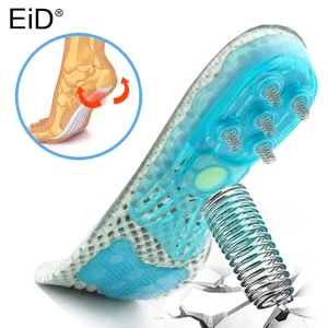 Scarpe ortopediche in silicone Suola Solette EVA Solette ortopediche a molla piedi piatti inserti di supporto per arco plantare Fascite plantare, cura dei piedi 1