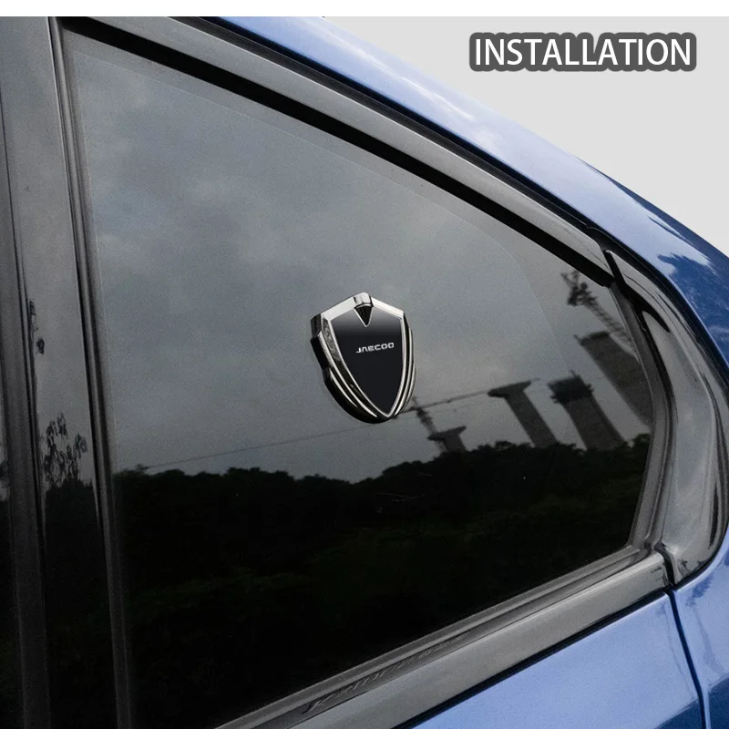 Per Chery Jaecoo J7 Phev 5EV J6 7 J5 J8 Grill Logo Copritasto 2025 Accessori Carrozzeria Scudo Metallico 3D Emblema Adesivo Distintivo 6