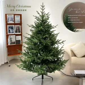 Grande albero di Natale Decorazione domestica Crittografia 1,5/1 metri Albero nudo Ornamento fai da te 2025 Nuova decorazione natalizia 1