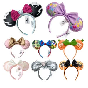 Fascia per capelli Disney Minnie Mouse Nightmare Before Oh My Halloween LED Hairband Cosplay Festival Party Accessorio per capelli per adulti/bambini 1