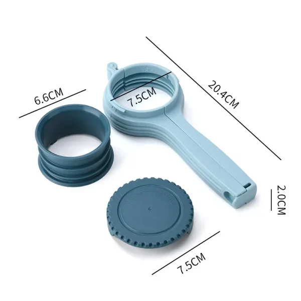 Clip di tenuta grandi Clip sigillante per tappo in plastica con beccucci per versare Clip per conservare la freschezza per riporre snack e caramelle 6