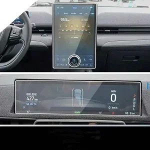 Per Mustang Mach-E 2021 15.5 Pollici Schermo di Navigazione GPS Per Auto Pellicola Della Protezione In Vetro Temperato Auto Interni Adesivo Accessori 1