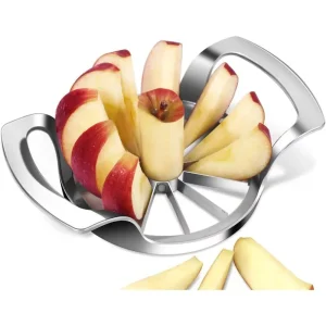 Affettatrice per mele extra large a 12 lame, affettatrice per frutta ultra affilata in acciaio inossidabile Accessori da cucina 1