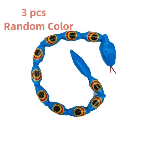 Twist Realistico Serpente simulato Bambini Divertenti Giocattoli ingannevoli Bomboniere per feste di compleanno per bambini Regali di Natale di Halloween Riempitivi per pinata 6