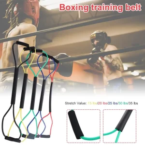 Allenamento Fitness Yoga Forza del braccio Tirare la corda Attrezzatura per la forza Allenamento di velocità Tirare la corda Boxe Fascia di resistenza Fascia elastica 1