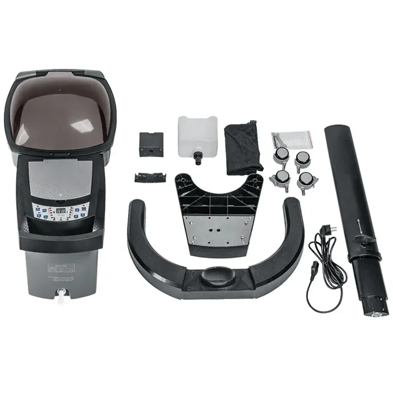 Salon Red/Blue LED Lights O3 Ozono Micro Mist Hair Steamer Professional 4