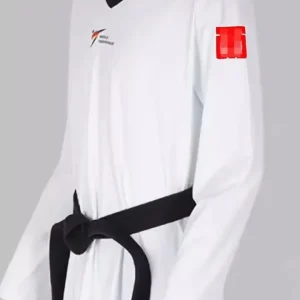 Nuovo completo da competizione, set di tute da taekwondo, tuta da taekwondo ad asciugatura rapida, tuta da competizione attillata elasticizzata da uomo e da donna 1