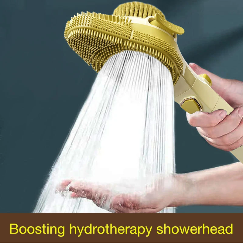 Soffione doccia potenziato a pressione, scaldabagno domestico pressurizzato, soffione massaggiante per doccia da bagno, set doccia a pioggia super resistente 3