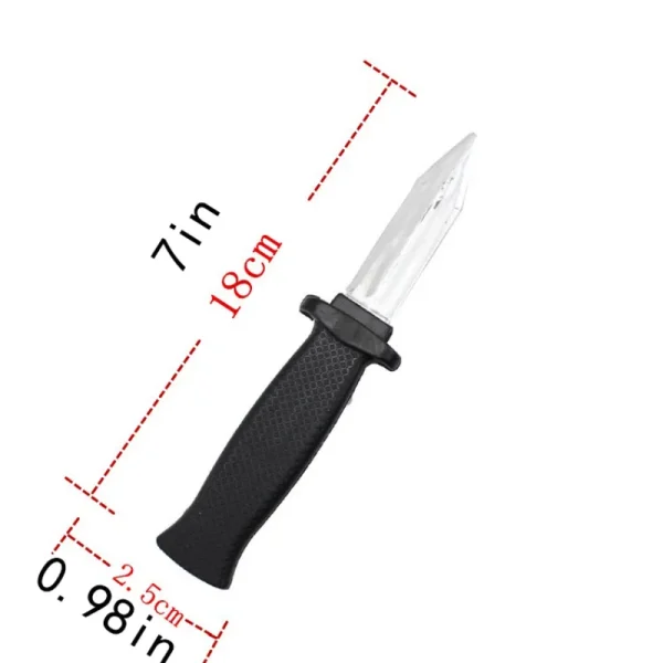 Puntelli Giocattoli Scherzo Coltello retrattile in plastica magica Scherzo Scherzo Puntelli Coltello Trucco spaventoso Pugnale finto Divertente 6