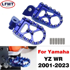 Moto CNC Pedane Poggiapiedi Pedali Per Yamaha YZ65 YZ85 YZ125 YZ250 YZ250F YZ450F YZ125X 250X YZ250FX 450FX WR250F 450F 1