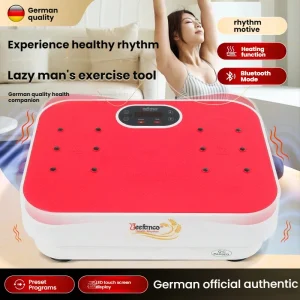 Macchina per allenamento con piastra vibrante Jeefanco, 30 velocità regolabili, per il relax muscolare, il sollievo dallo stress e il metabolismo | 1