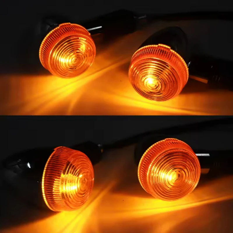 Universale M10 12V Moto Indicatori di direzione Luci Indicatore Lampada Per Cafe Racer XV125 400 250 VTX1300 Indicatori di direzione luce 5