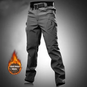 Città da uomo Gargo Inverno Tattico SharkSkin Giubbotti Pantaloni da trekking Pesca Arrampicata Trekking Caccia casual Pantaloni da campeggio M-5XL 1