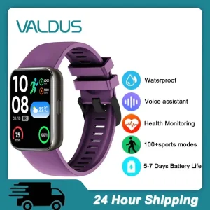 VALDUS VS13 Smartwatch Uomo Donna Frequenza cardiaca Sport Fitness Assistente vocale impermeabile Chiamata BT 2025 Nuovi orologi intelligenti per Xiaomi 1