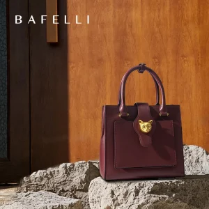 BAFELLI Borsa da donna in pelle di lusso 2025 Nuovo modello Borsa a tracolla portatile multi-scomparto di grande capacità Pendolari di moda 1