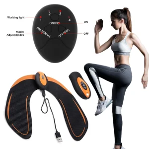 EMS Hips Trainer Allenatore di bottino portatile Macchina per il sollevamento del sedere regolabile Toner muscolare elettronico multi modalità per allenamento fitness 1