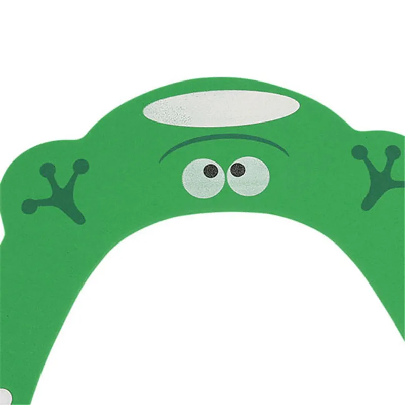 Cuffia per doccia morbida e regolabile per bambini, cappello per lavare i capelli, per bambini, protezione per le orecchie, shampoo sicuro per bambini, doccia da bagno, protegge la copertura della testa 6