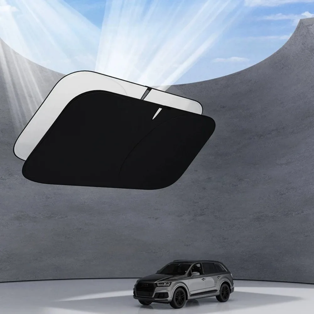 Parabrezza per auto pieghevole Copertura parasole Protezione visiera Interno Anti UV Parabrezza parasole Accessori auto 2