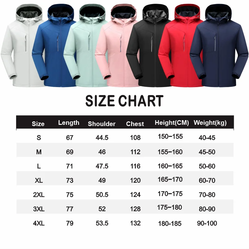 Giacca invernale con LOGO personalizzato Giacca a vento spessa calda impermeabile Design del marchio Cappotto antivento da esterno con ricamo stampato 2