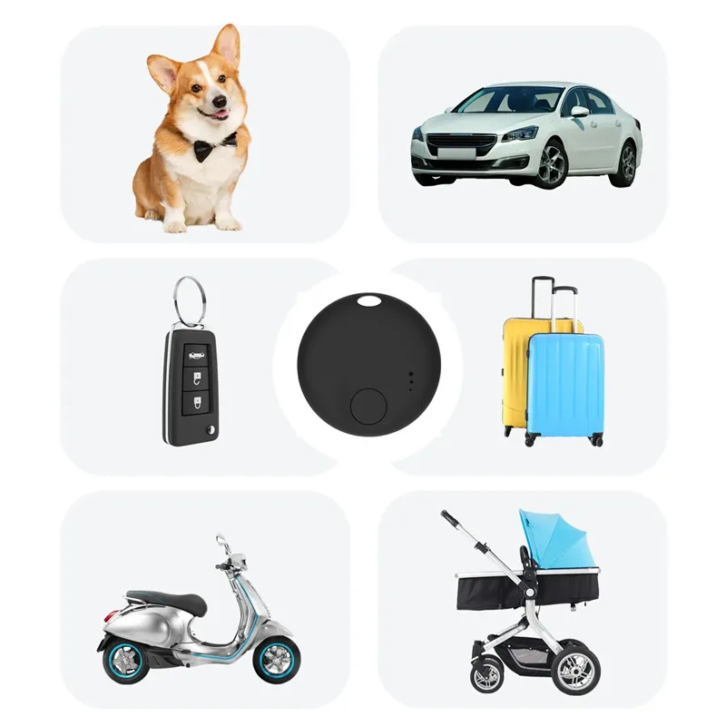 Air tag Localizzatore GPS Smart Tag Ricerca Bluetooth Localizzatore di tracciamento Lavoro Trova il mio dispositivo di promemoria anti smarrimento Chiave per auto Pet Kids 5