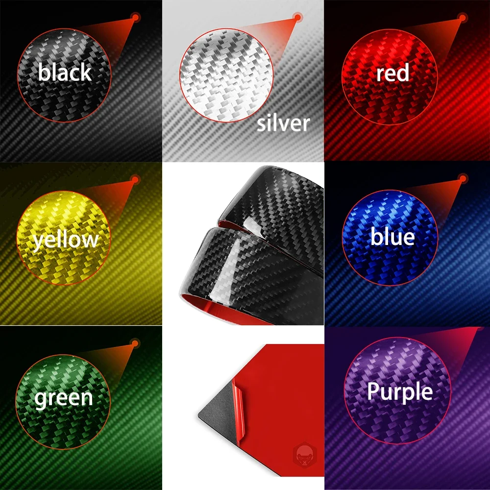 Per Honda Civic 10th Gen 2016-2019 Console centrale in fibra di carbonio Portaoggetti Pannello Accessori interni per auto Adesivi per tuning di copertura 6