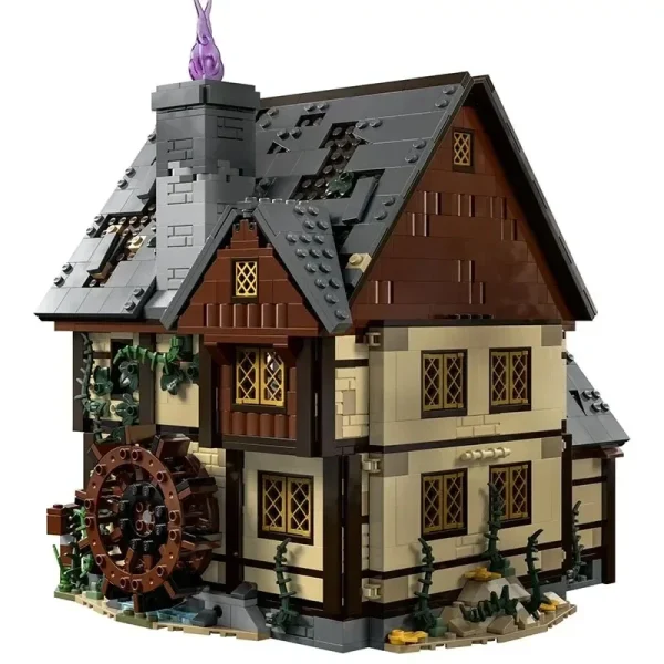 IN MAGAZZINO Halloween Hocus Pocused Witch Sanderson Sister's Cottage House 21341 Building Blocks Set Mattoni Giocattolo Per I Regali Dei Bambini 2
