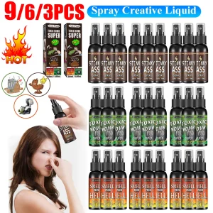 30ml Poop Spray creativo Liquid scoreggia Gag Prank Joke Spray divertente giocattolo di Halloween bombe antiodore Spray a Gas puzzolente Extra forte 1